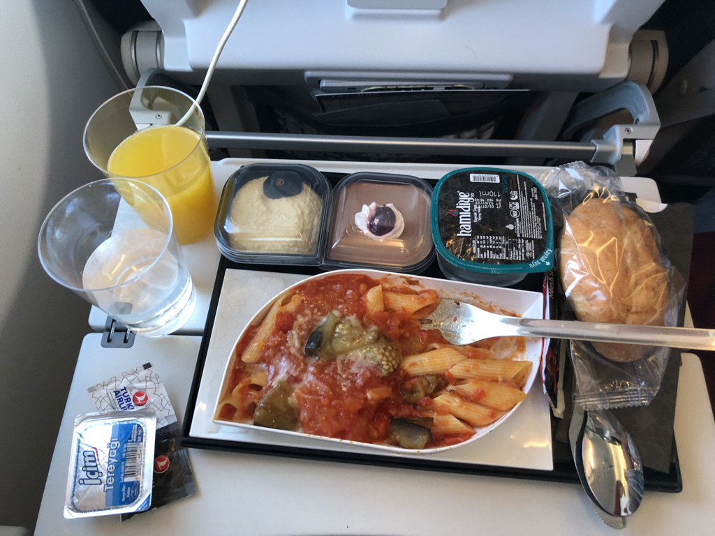 Turkish Airlines had the best food of all the airlines we flew on, IMO!
